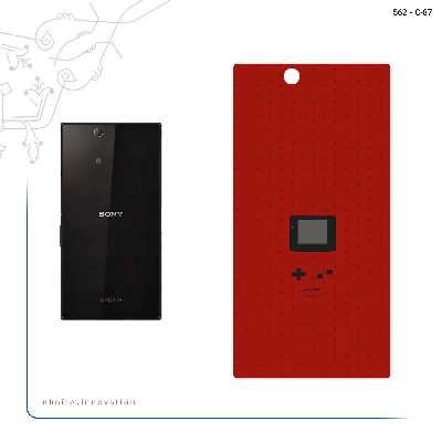 برچسب پوششی ماهوت مدل Minimal GameBoy Icon مناسب برای گوشی موبایل سونی Xperia Z Ultra