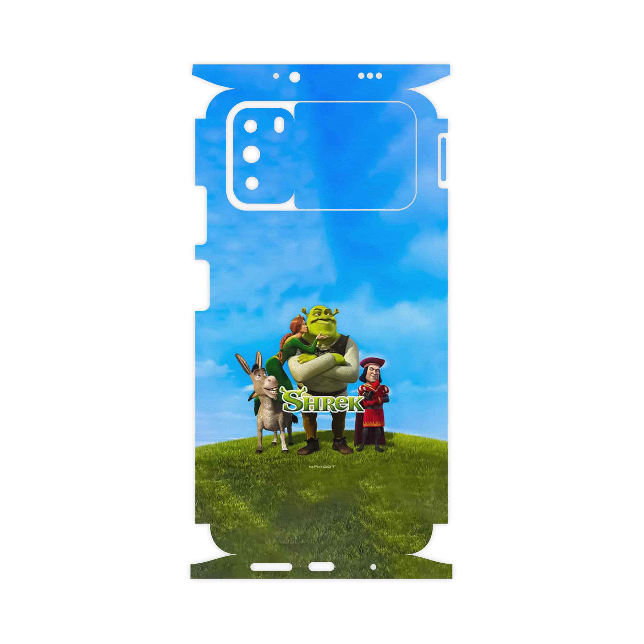 برچسب پوششی ماهوت مدل Shrek-FullSkin مناسب برای گوشی موبایل شیائومی Poco M3