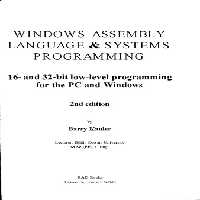 خرید و دانلود نسخه کامل کتاب Windows Assembly Language and Systems Programming