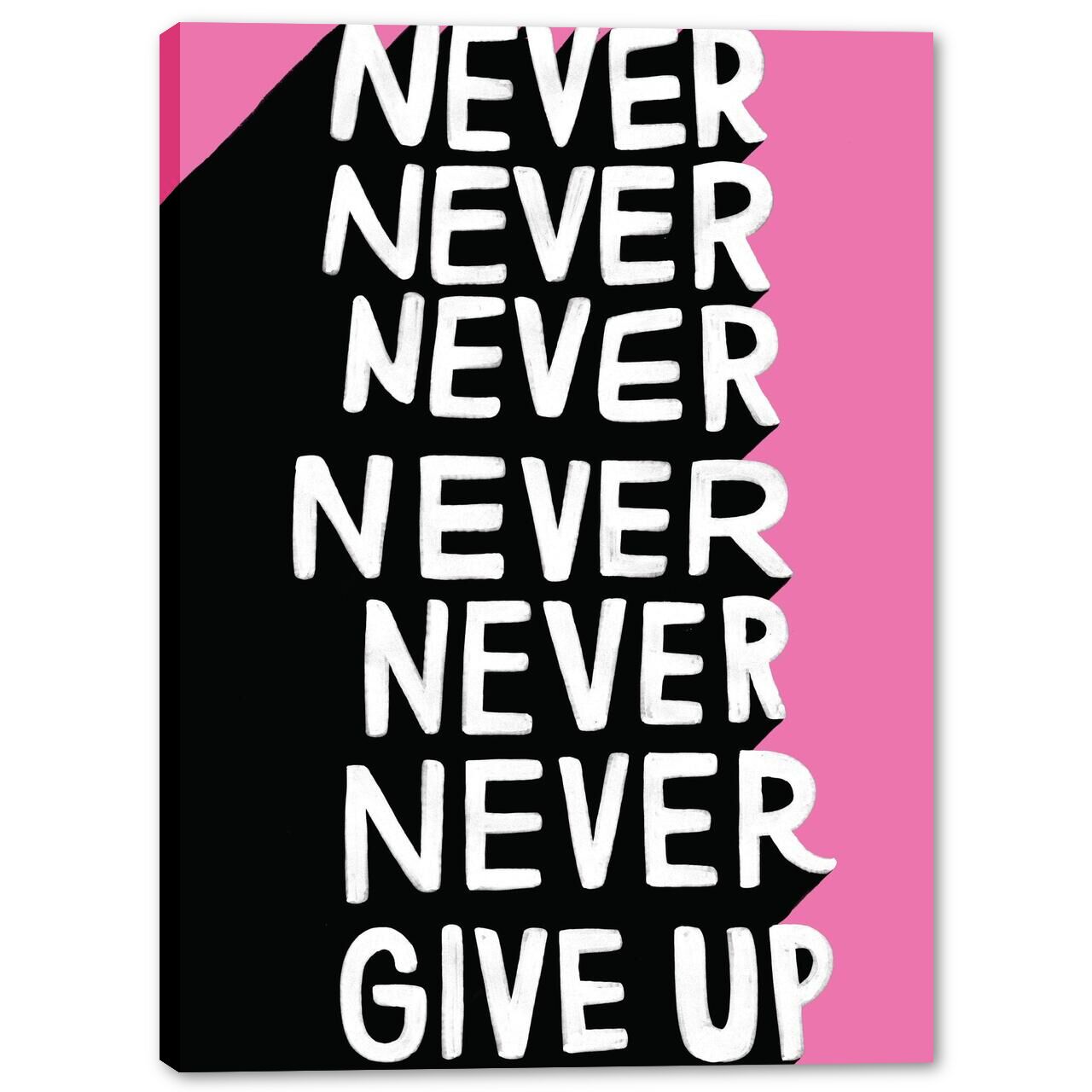 تابلو شاسی مدل Never GiveUp