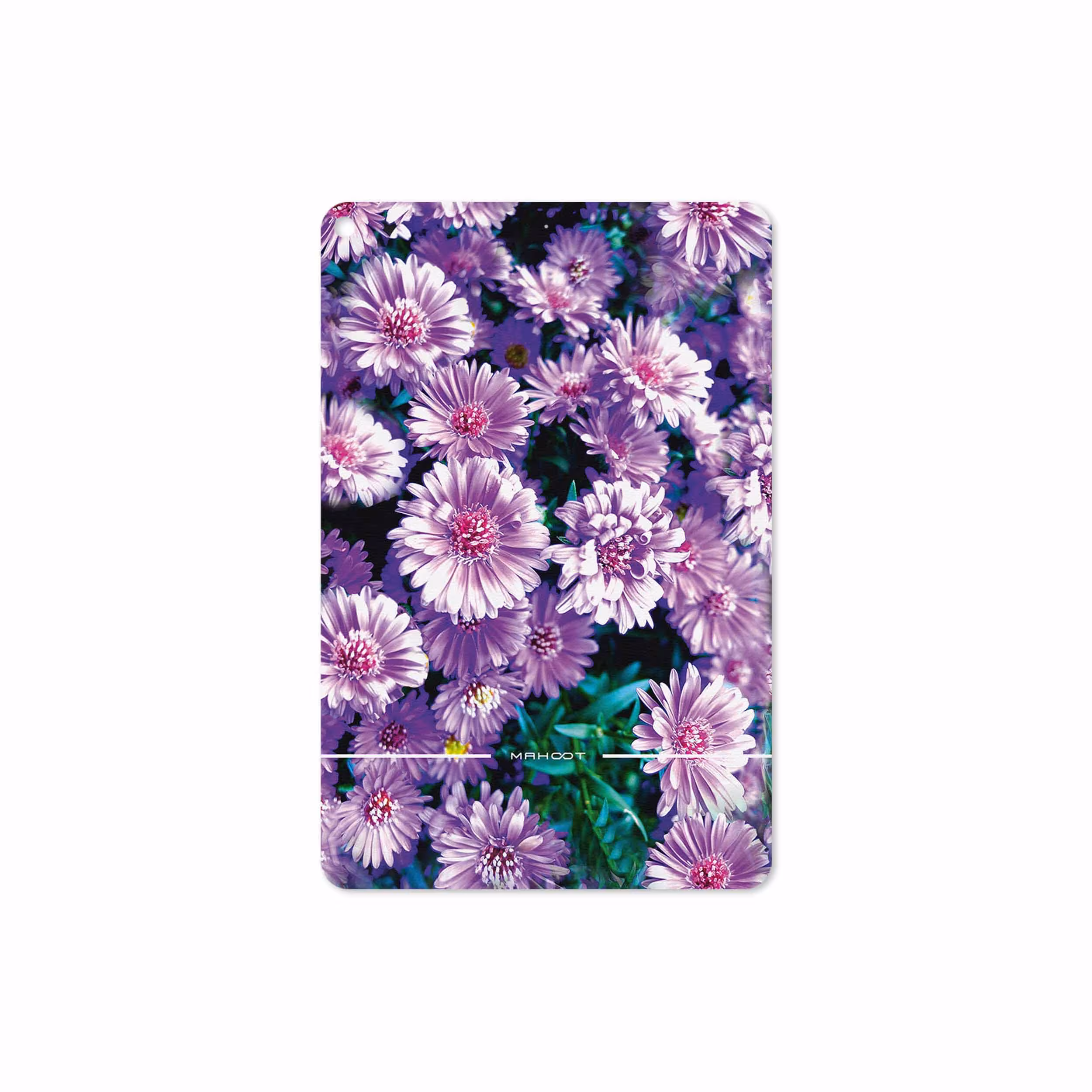 برچسب پوششی ماهوت مدل Purple-Flower مناسب برای تبلت اپل iPad mini (GEN 5) 2019 A2133