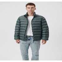 کاپشن سبز مردانه مانتو پفی یقه ایستاده 0110190 71598 Mavi