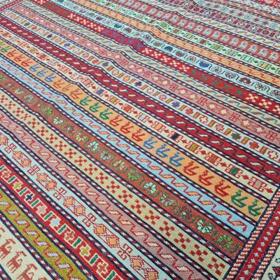 گلیم دستبافت دو نیم متری کد 15