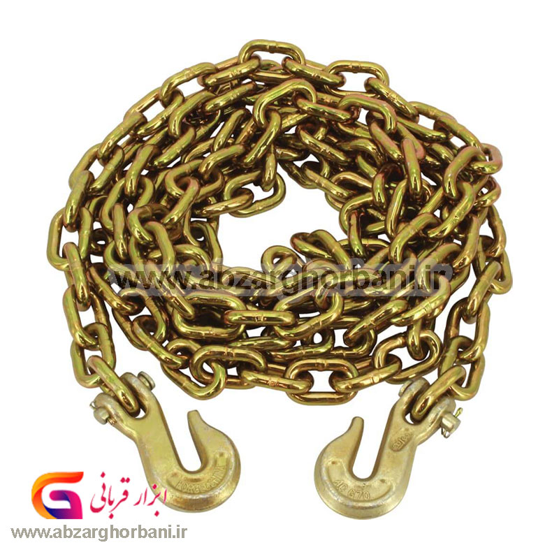 زنجیر قلاب کج سایز 8