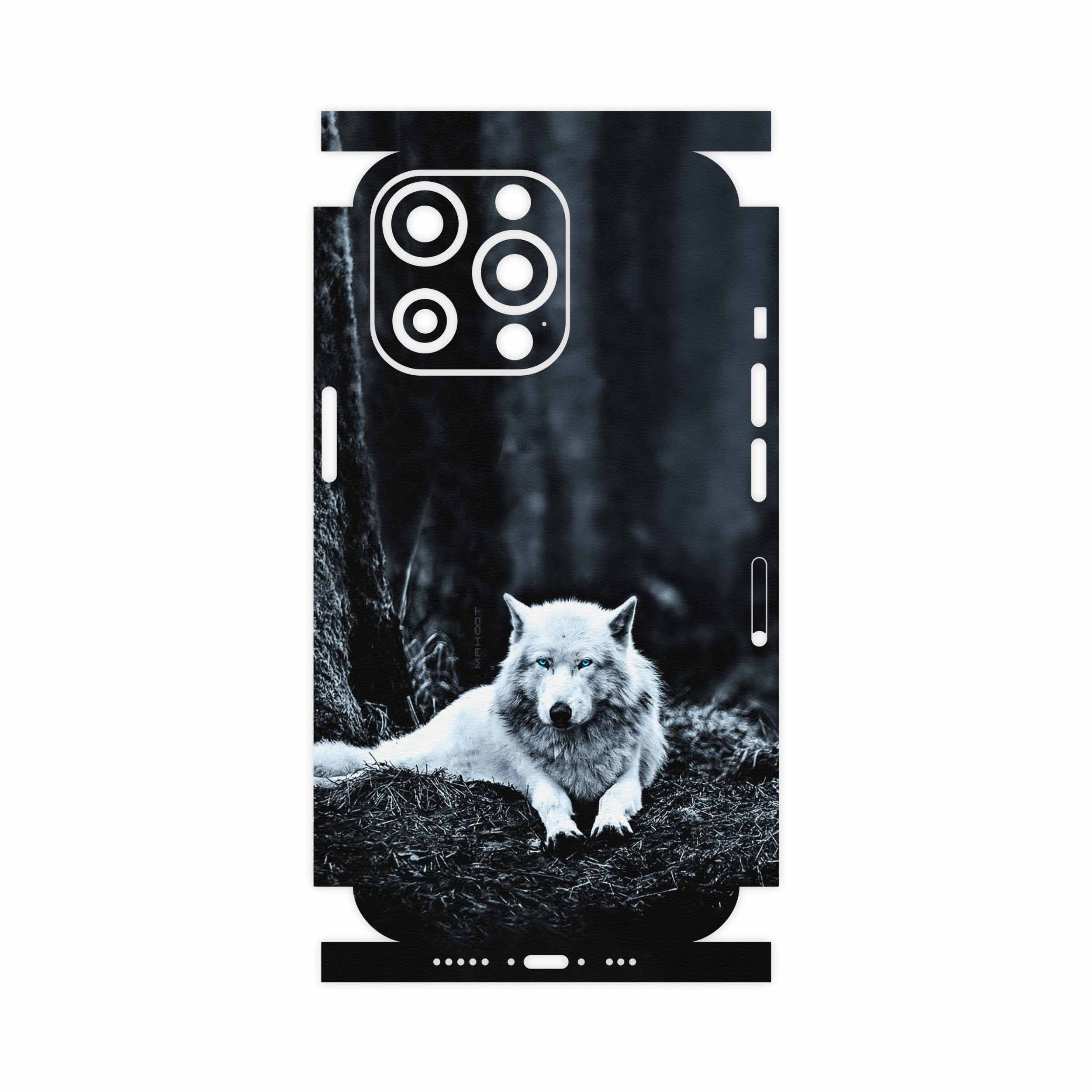 برچسب پوششی ماهوت مدل Dire-Wolf-FullSkin مناسب برای گوشی موبایل اپل iphone 13 Pro