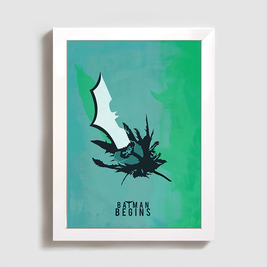 تابلو مدل batman begins nolan W473