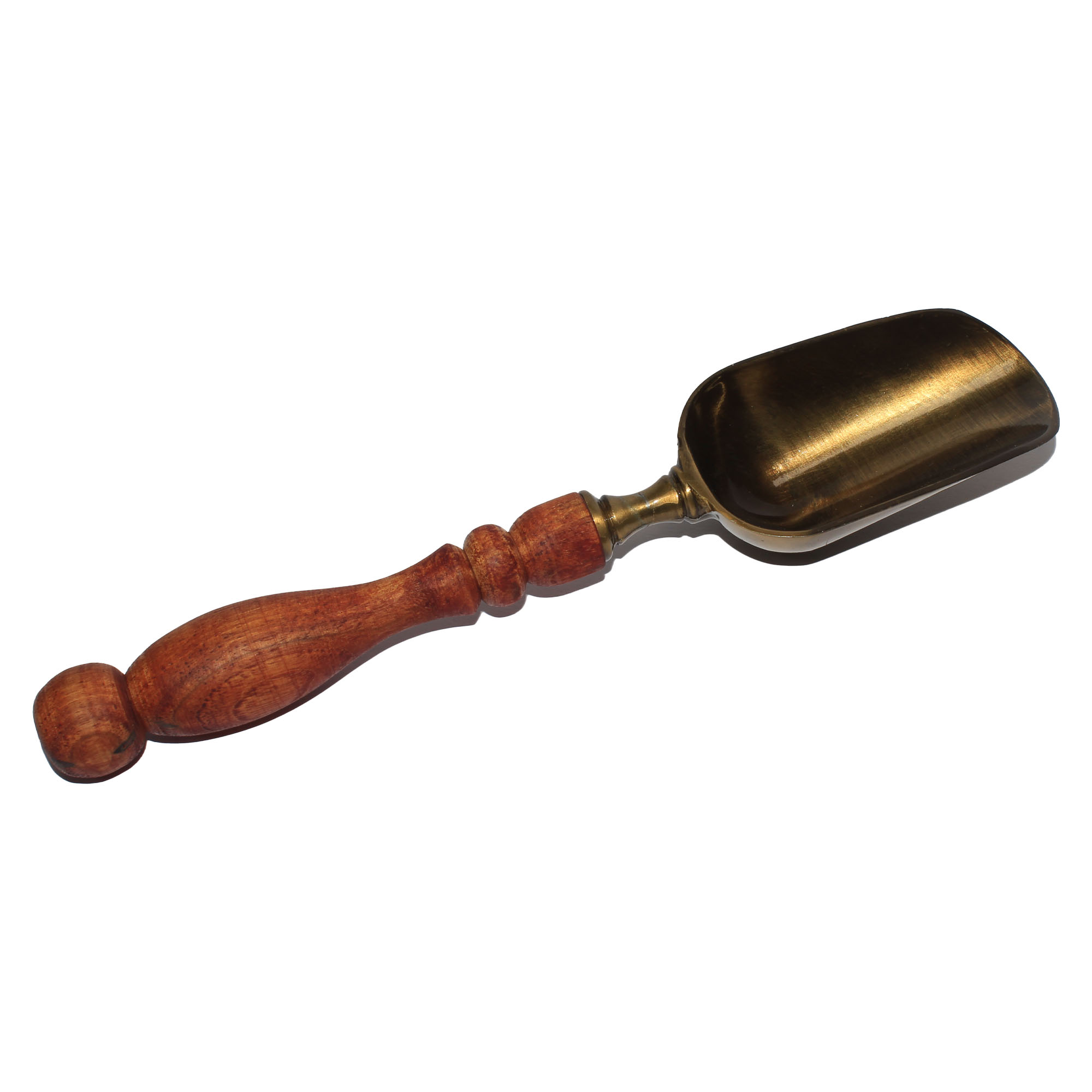 قاشق آجیل خوری مدل دسته چوبی کد 4