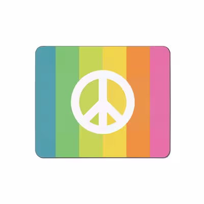 ماوس پد طرح peace کد 3733