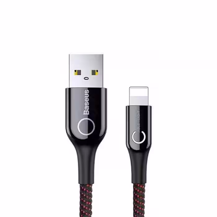 کابل تبدیل USB به لایتنینگ باسئوس مدل CALCD-01 طول 1 متر
