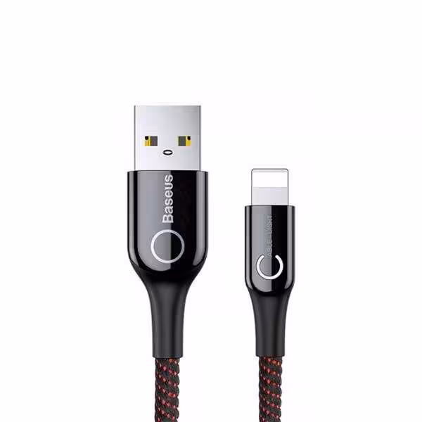 کابل تبدیل USB به لایتنینگ باسئوس مدل CALCD-01 طول 1 متر