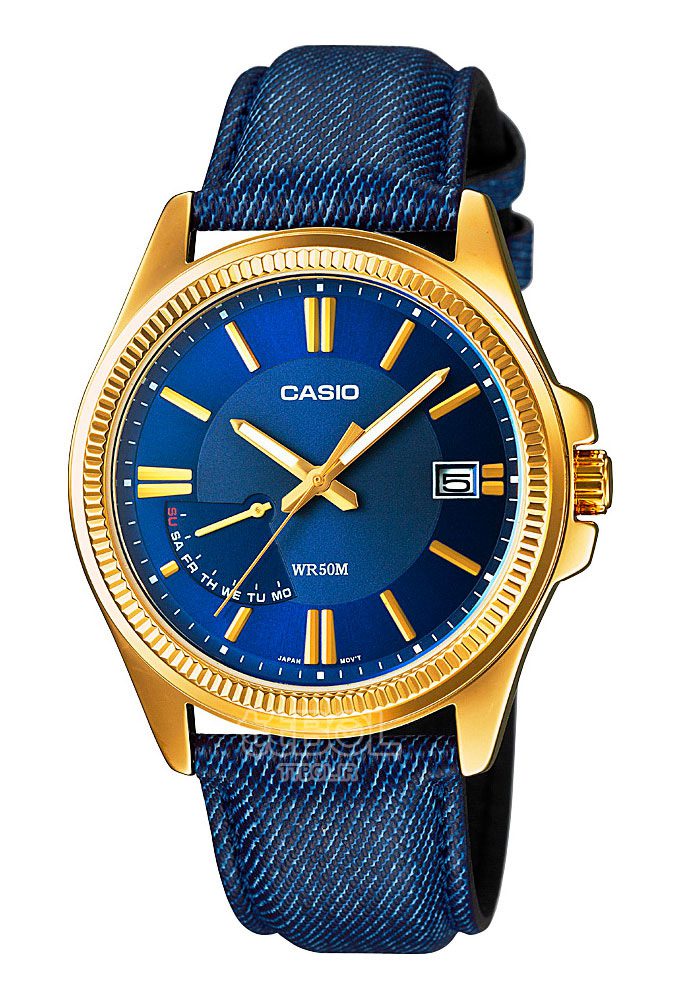 ساعت مچی مردانه CASIO MTP-E115GBL-2AVDF