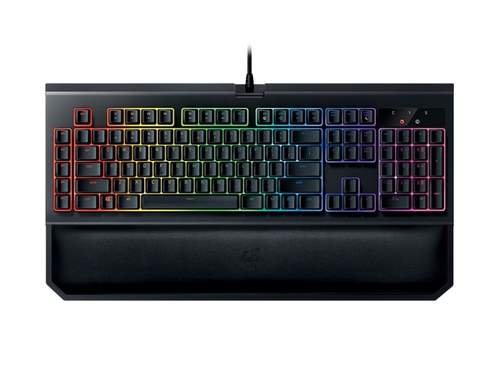 کیبورد گیمینگ ریزر BlackWidow Chroma V2 Yellow Switch