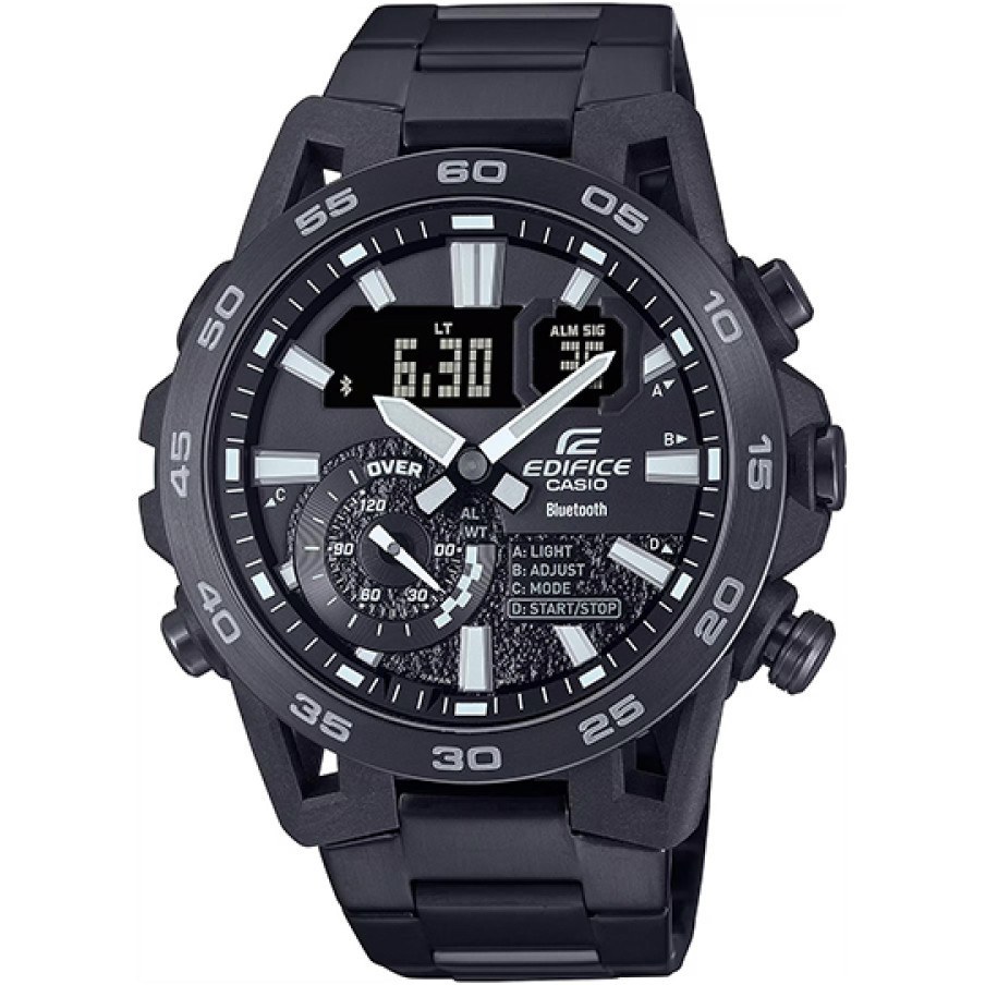 ارسال فوری   گارانتی اصلی شرکتی   ساعت مچی کاسیو مدل CASIO-ECB-40BK-1ADF