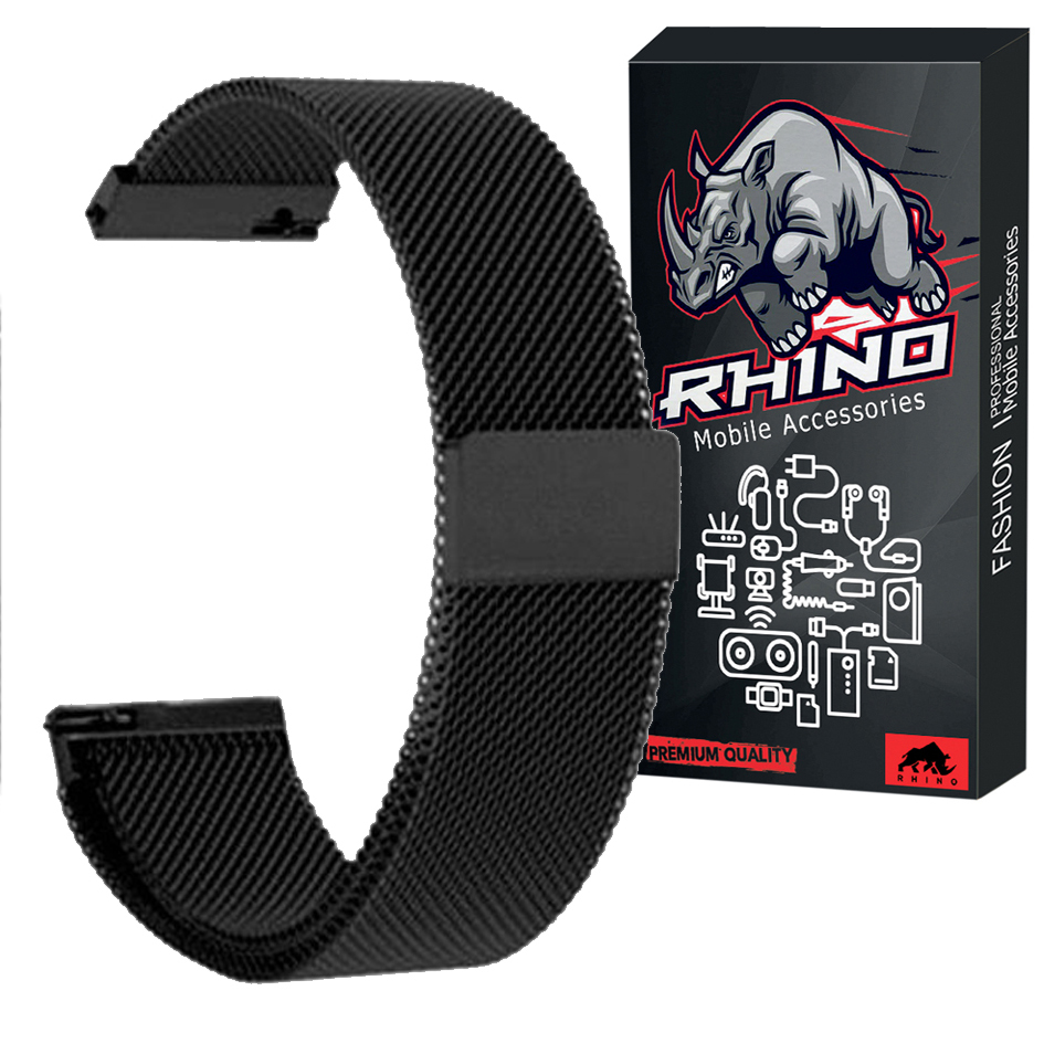 بند راینو مدل R-Milanese مناسب برای ساعت هوشمند سامسونگ Galaxy Watch Active / Active 2