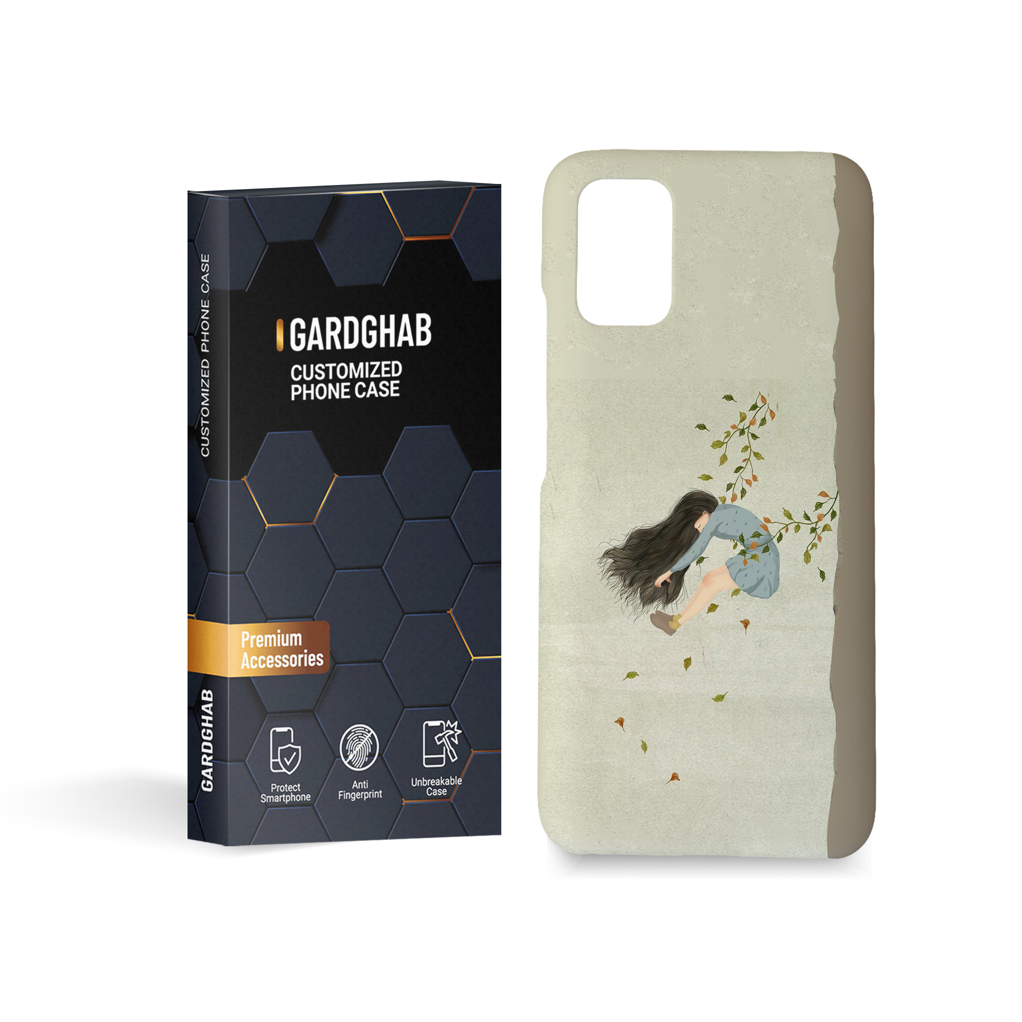 کاور گارد قاب مدل دخترانه مناسب برای گوشی موبایل شیائومی poco m3