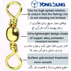 هرزگرد ماهیگیری یانگ سونگ مدل BRAS-2 سایز 2 بسته 10 عددی