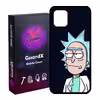 کاور گارد ایکس طرح Rick and Morty مدل Glass10030 مناسب برای گوشی موبایل سامسونگ Galaxy Note 10 Lite