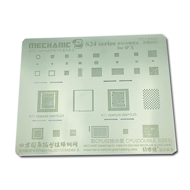 شابلون تعویض آی سی مکانیک Mechanic S24 iPhone X