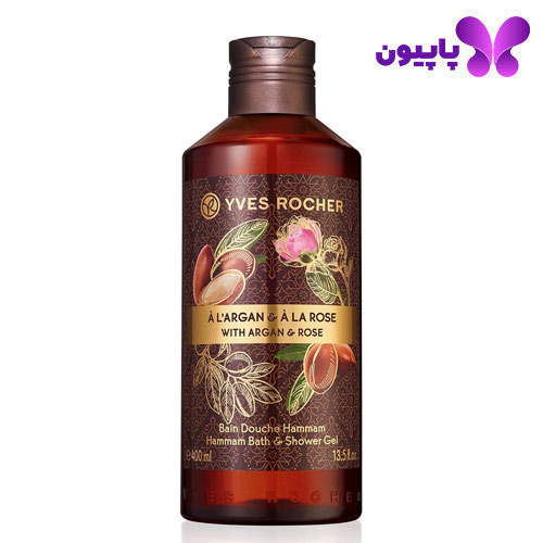 شامپو بدن روغن آرگان و گل رز ایوروشه