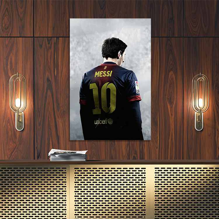 تابلو شاسی آتریسا مدل لیونل مسی طرح فوتبال