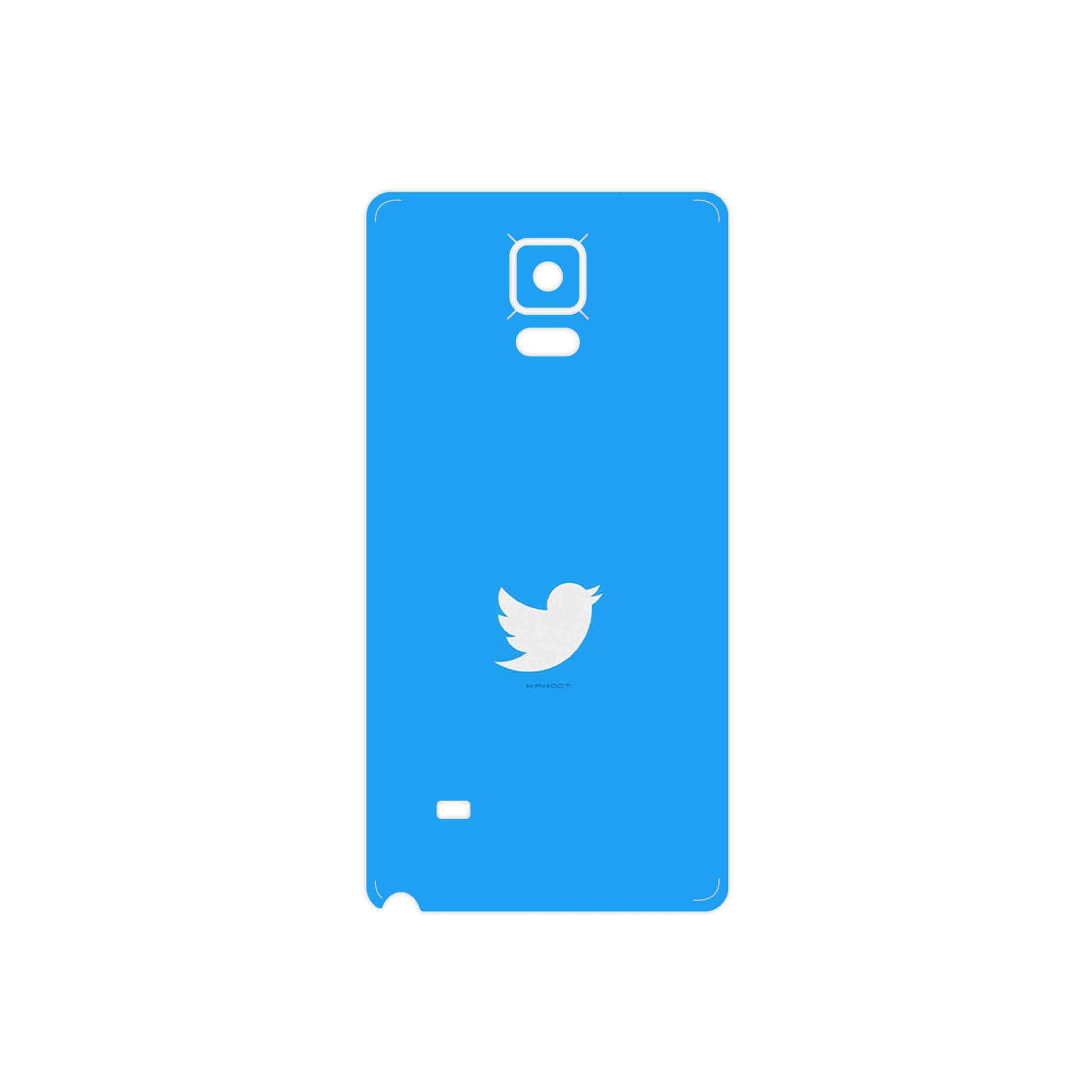 برچسب پوششی ماهوت مدل Tweeter مناسب برای گوشی موبایل سامسونگ Galaxy Note 4