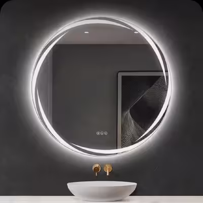 آینه سرویس بهداشتی مدل بک لایت لمسی کد 1002