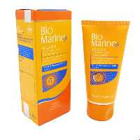 کرم ضد آفتاب SPF50 بی رنگ پوست خشک بایومارین 50میلی لیتری