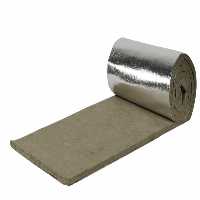 پشم سنگ مدل D30 رول 12 متری