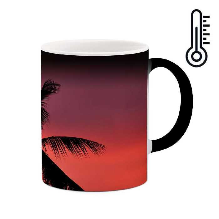 ماگ حرارتی طرح نخل مدل mgph01992