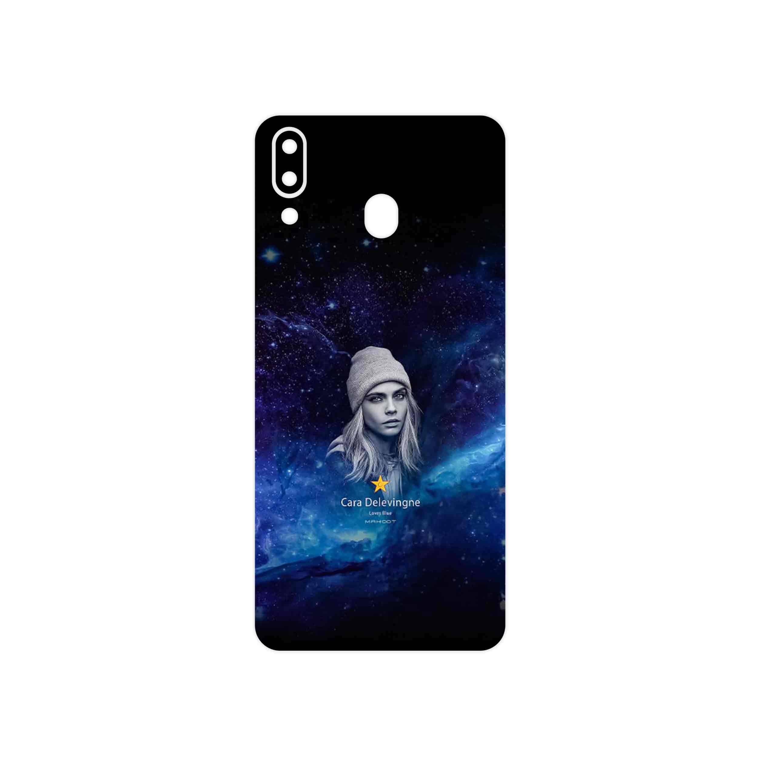 برچسب پوششی ماهوت مدل Cara Delevingne مناسب برای گوشی موبایل سامسونگ Galaxy M20