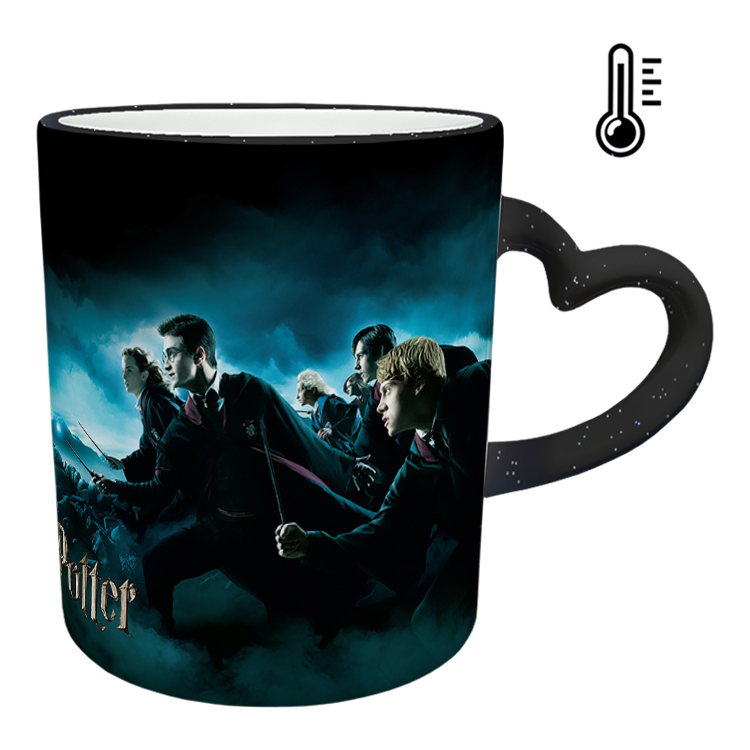 ماگ حرارتی مدل دسته قلبی اکلیلی طرح هری پاتر کد 15