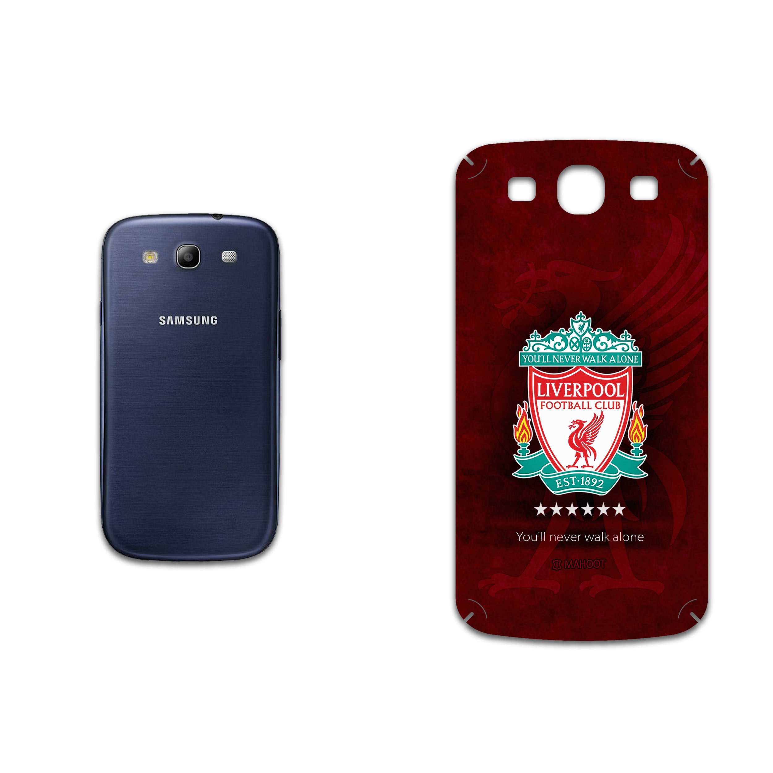 برچسب پوششی ماهوت مدل Liverpool-FC مناسب برای گوشی موبایل سامسونگ Galaxy S3 Neo