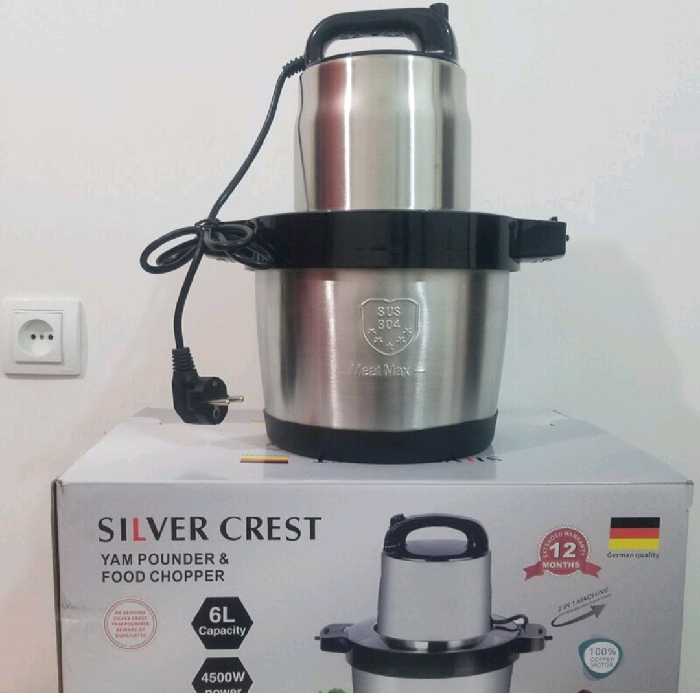 خردکن سیلورکرست اصلی قفل دار بسیار با کیفیت 