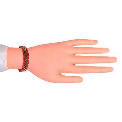 دستبند چرم وارک مدل آلما کد rb89