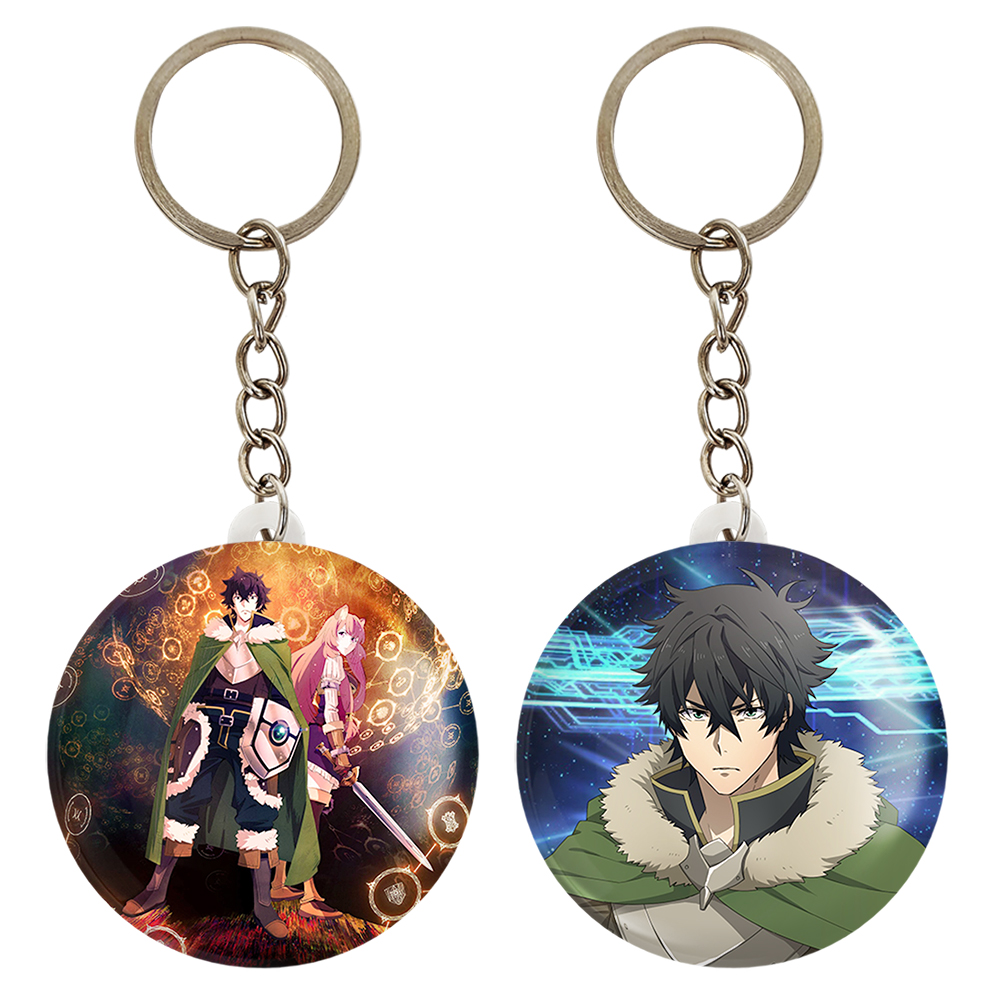 جاکلیدی خندالو مدل رافتالیا و نائوفومی انیمه ظهور قهرمان سپر کد 1596115955 مجموعه 2 عددی