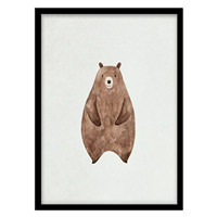 قیمت و خرید تابلو دکوراتیو اتاق کودک مدل خرس کد 1525