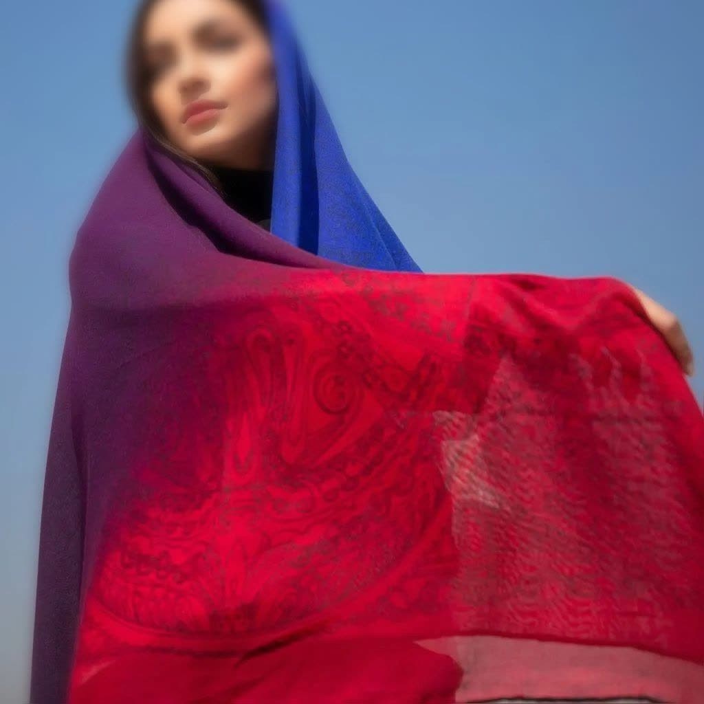 روسری نخی ابرنگی جدید