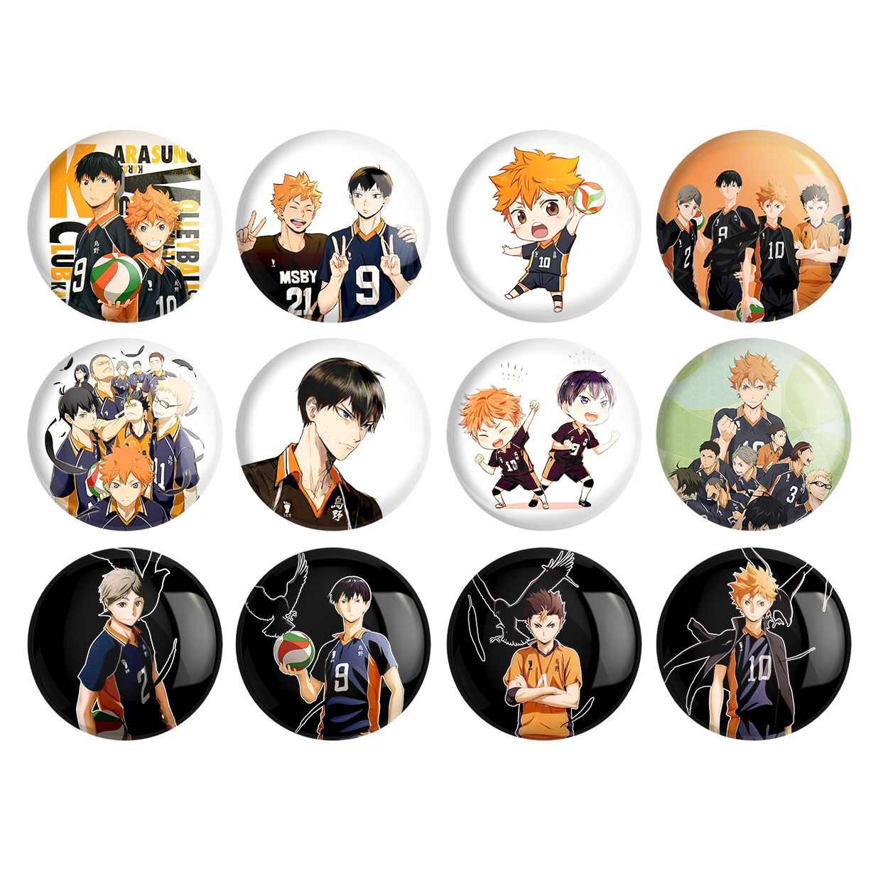 پیکسل خندالو مدل انیمه آبشار سرنوشت هایکو کاگیاما کد 342 مجموعه 12 عددی