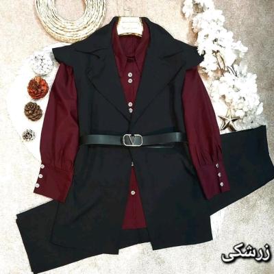 وست چهار تیکه وست، شومیز،شلوار و کمربند