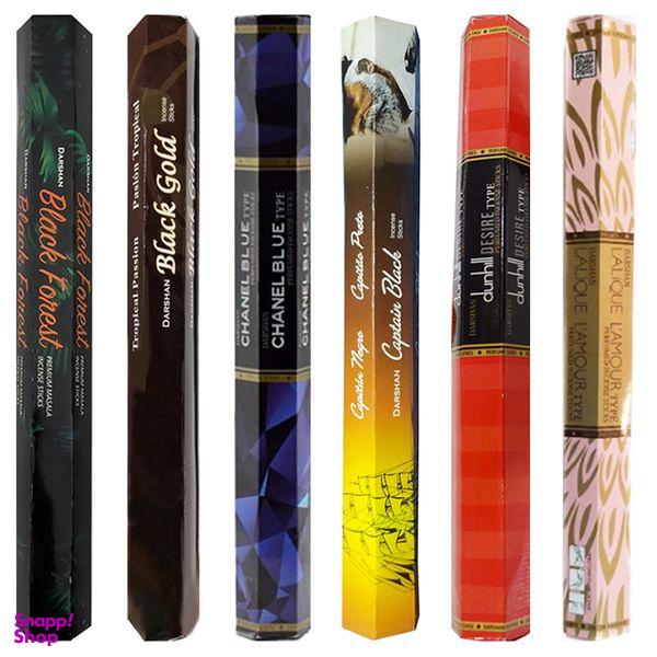 عود دارشان مدل ترکیبی کد Mix645 مجموعه 6 عددی