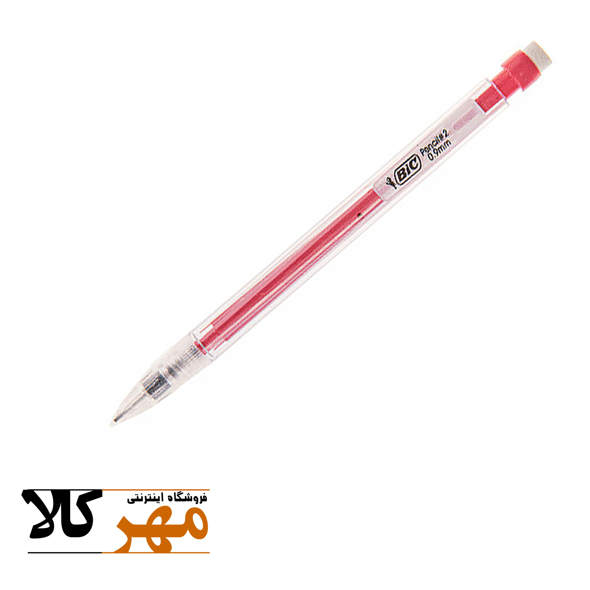 اتود 0.9 Bic رنگ قرمز
