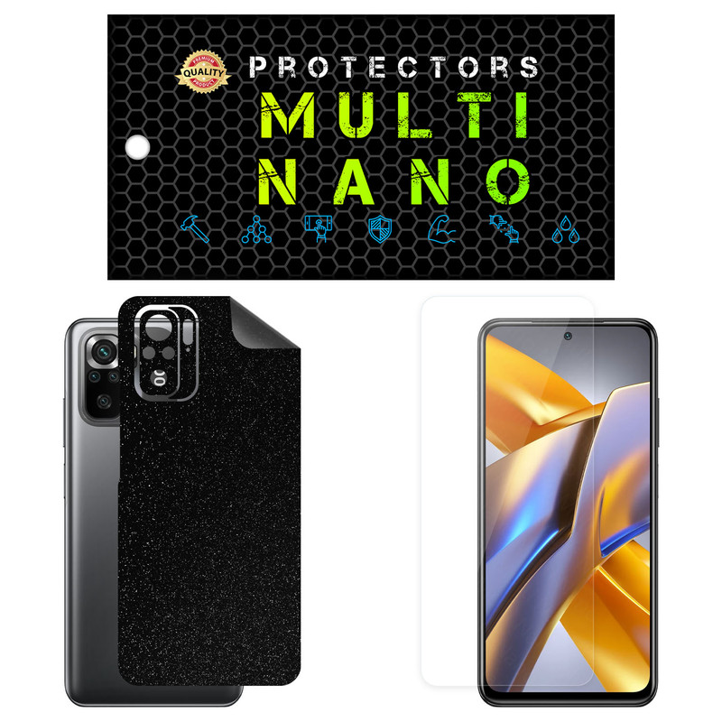 محافظ صفحه نمایش مولتی نانو مدل X-SFG مناسب برای گوشی موبایل شیائومی Poco M5S به همراه برچسب پوششی | کالا برتری