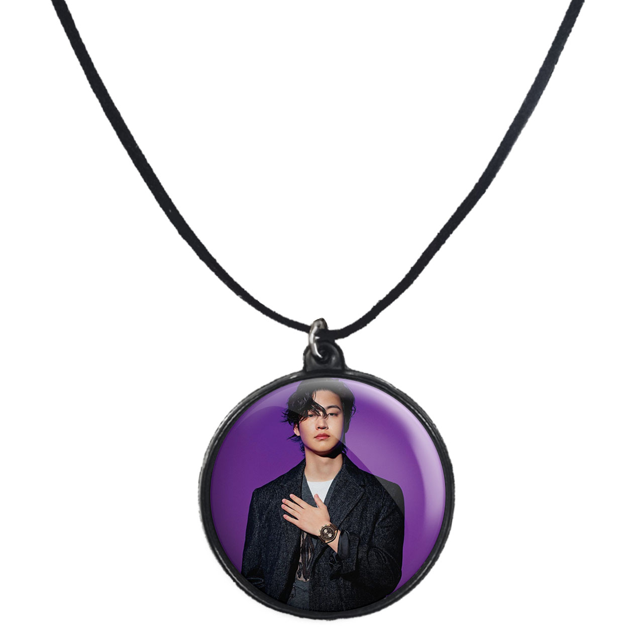 گردنبند پرمانه طرح GOT7 کد pmb.19187 مدل دو طرفه