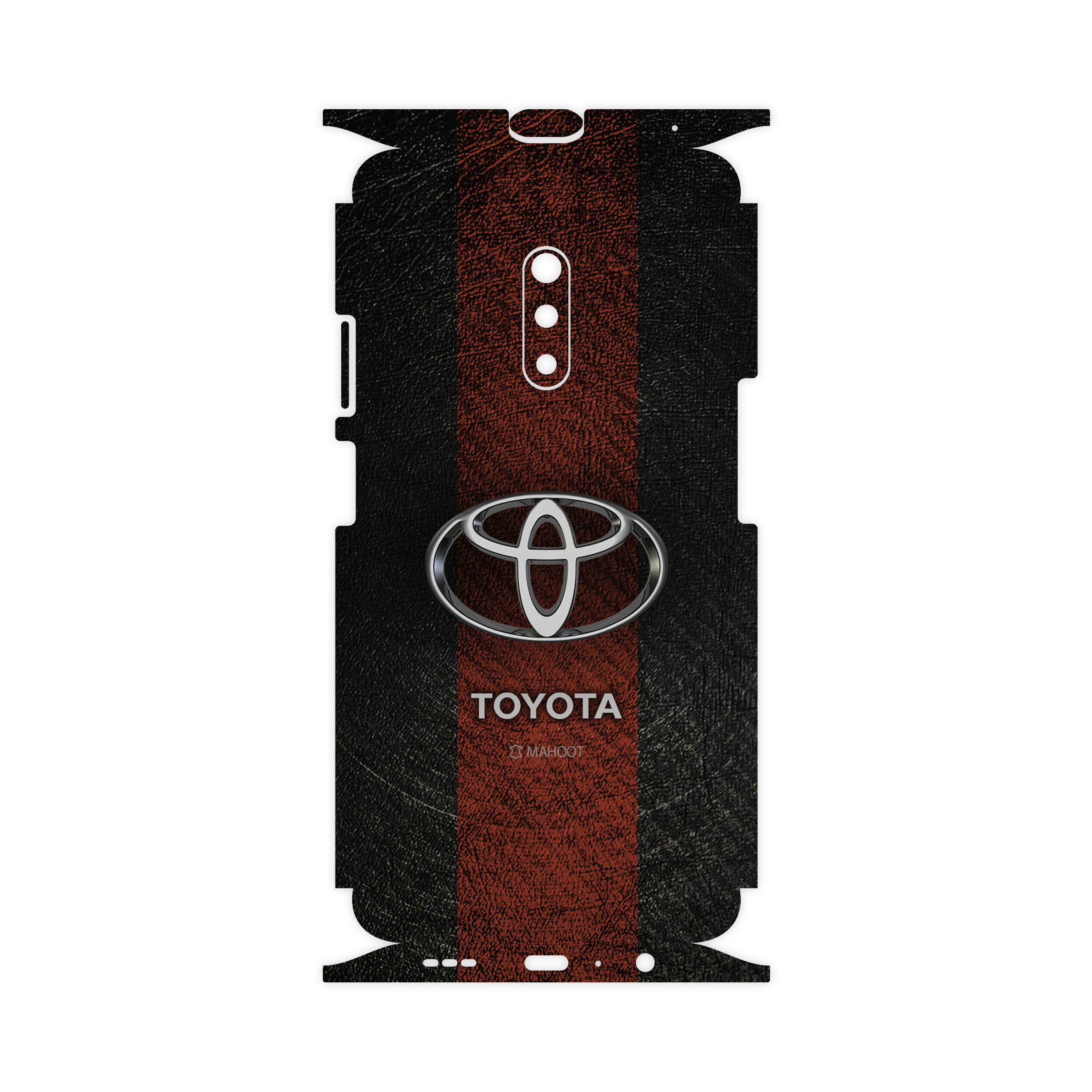 برچسب پوششی ماهوت مدل TOYOTA-FullSkin مناسب برای گوشی موبایل اپو Realme X