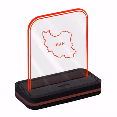 چراغ رومیزی نئون مدل IRC_A