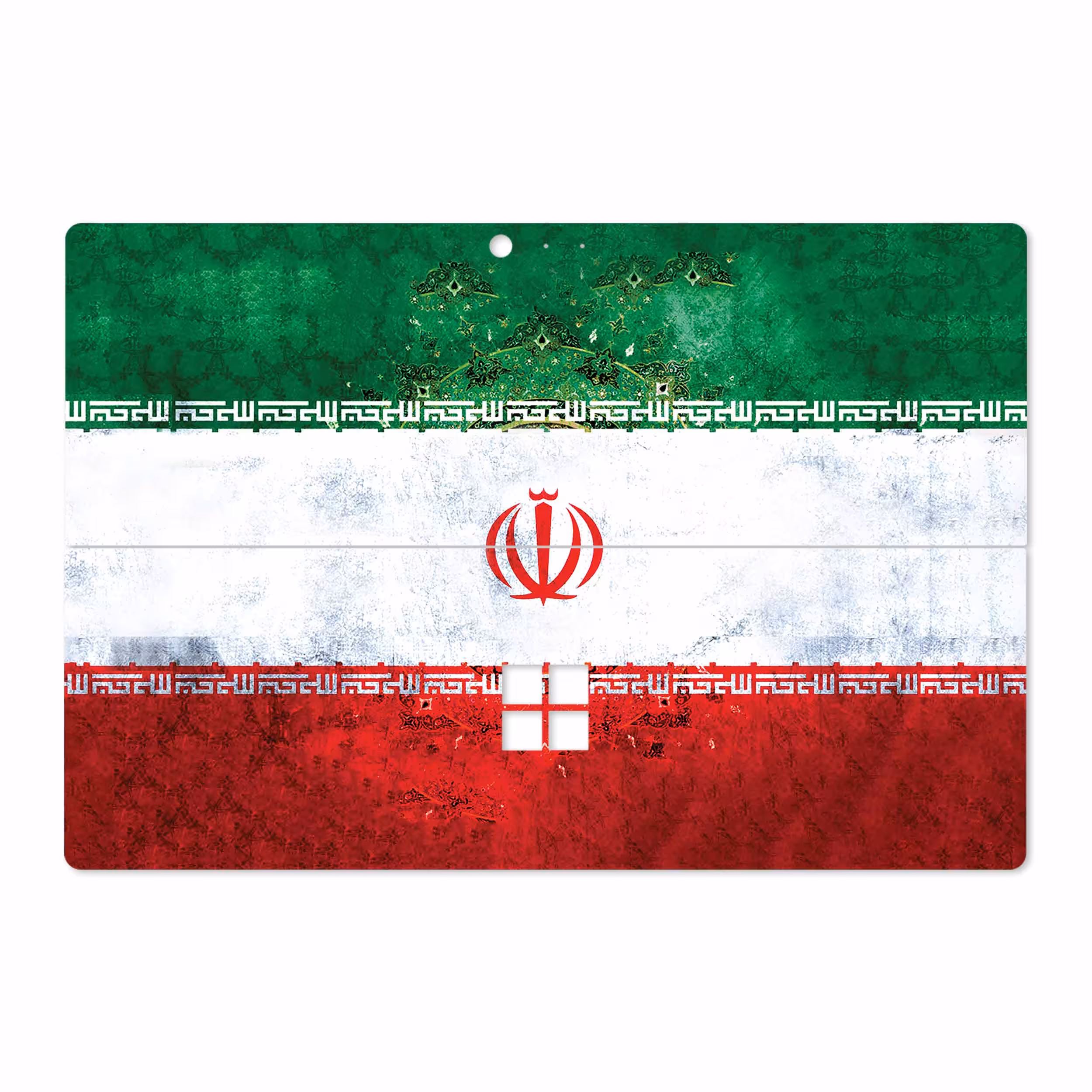 برچسب پوششی ماهوت مدل Iran-Flag-1 مناسب برای تبلت مایکروسافت Surface Pro 4 2015