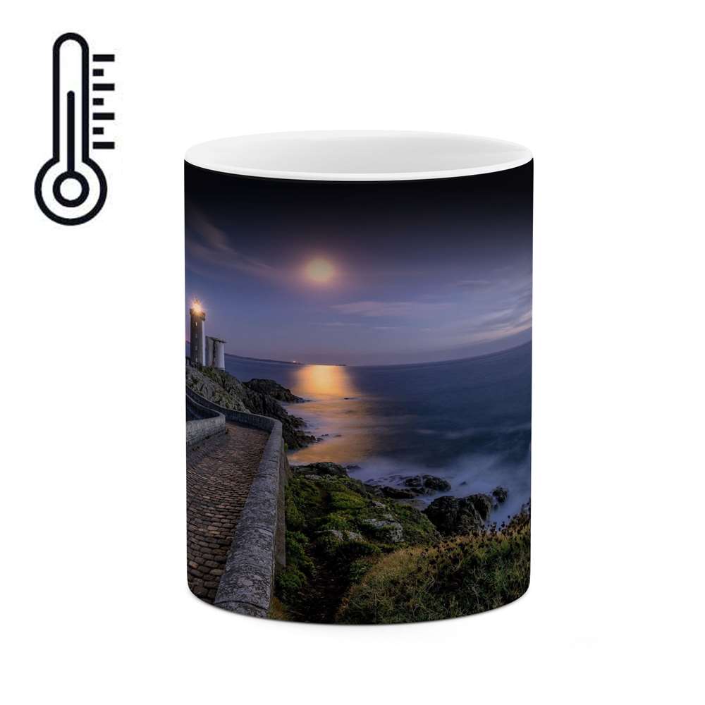 ماگ حرارتی کاکتی طرح منظره مدل mgh13189