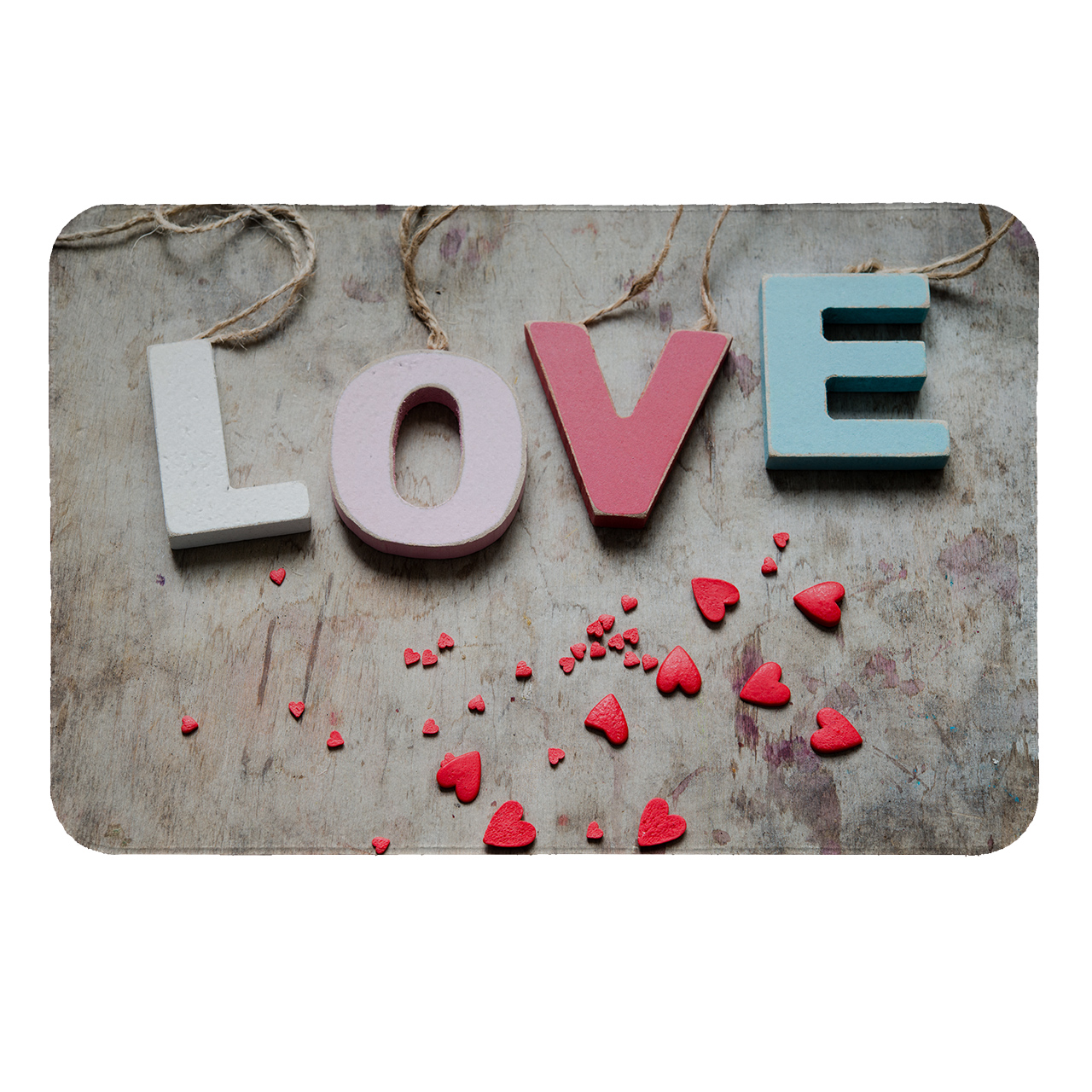 زیرقابلمه ای طرح LOVE کد 6238