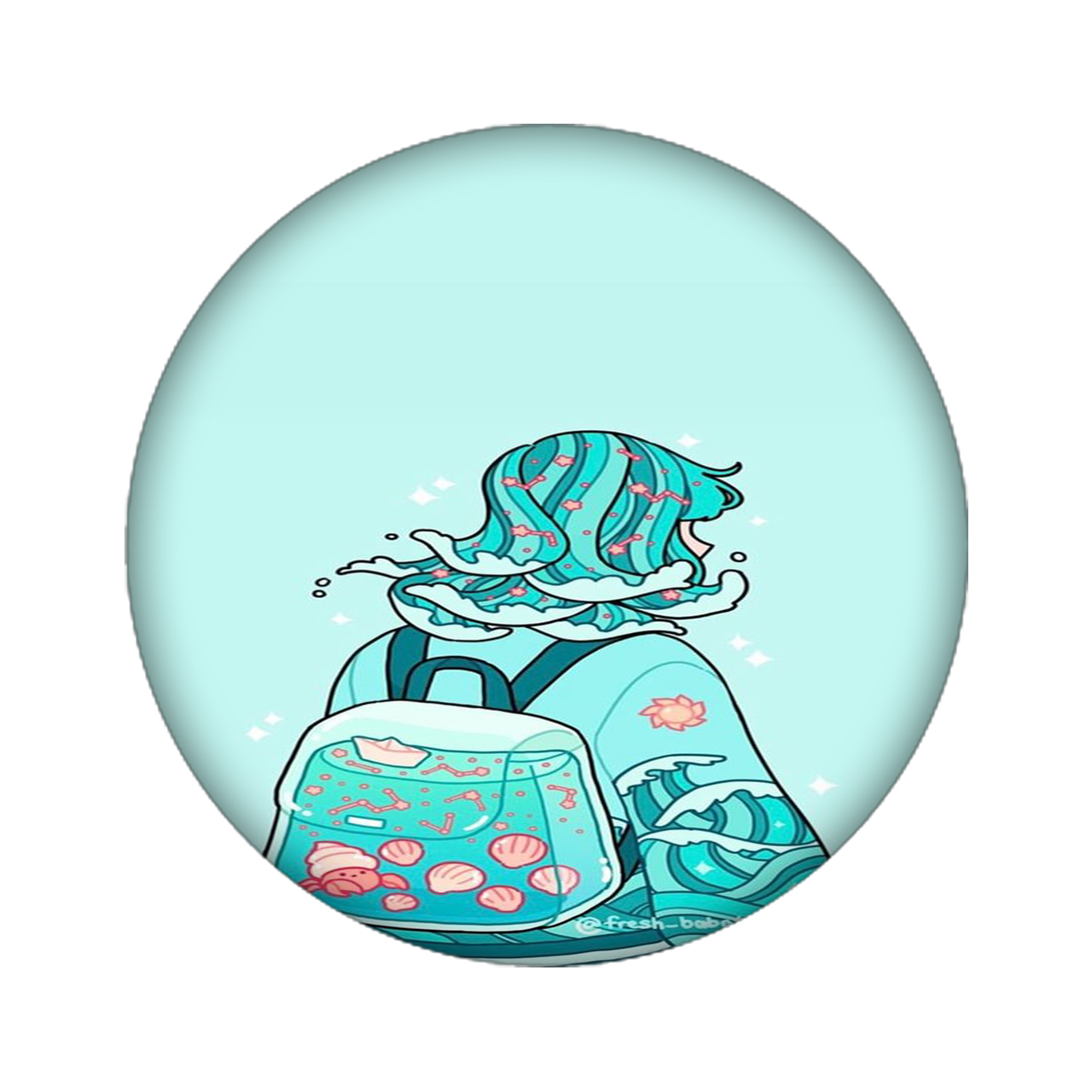 زیر لیوانی مدل دختر کد 1953