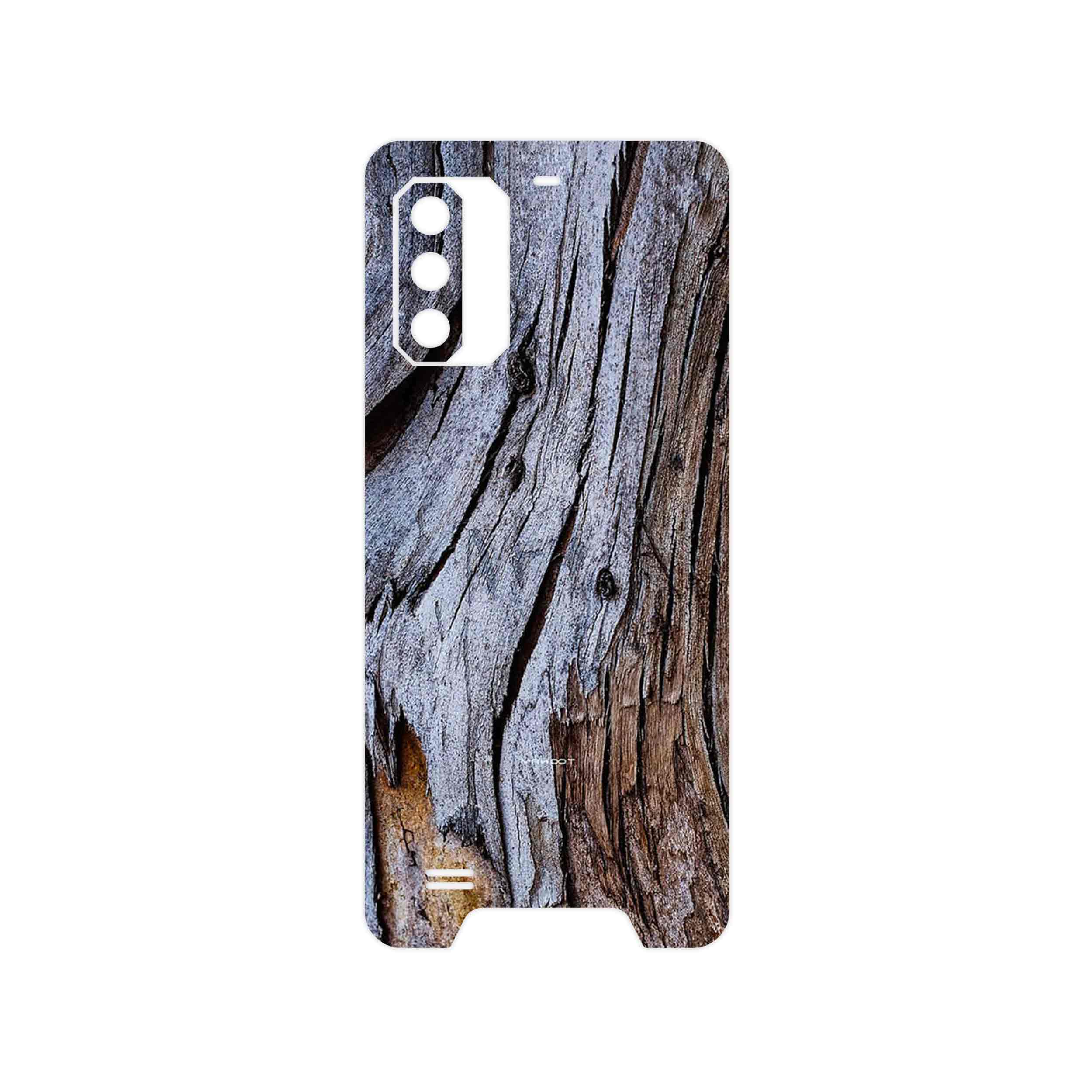 برچسب پوششی ماهوت مدل Wood Texture 7 مناسب برای گوشی موبایل یولفون Armor 7